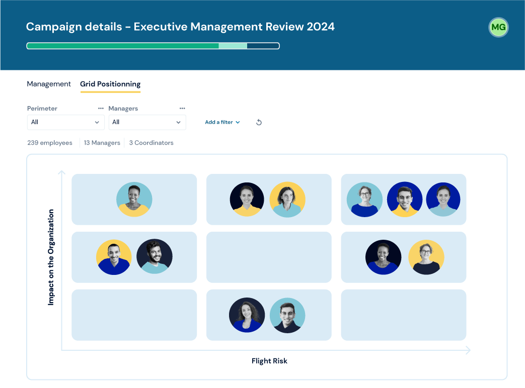 Image of the Talent Review tool